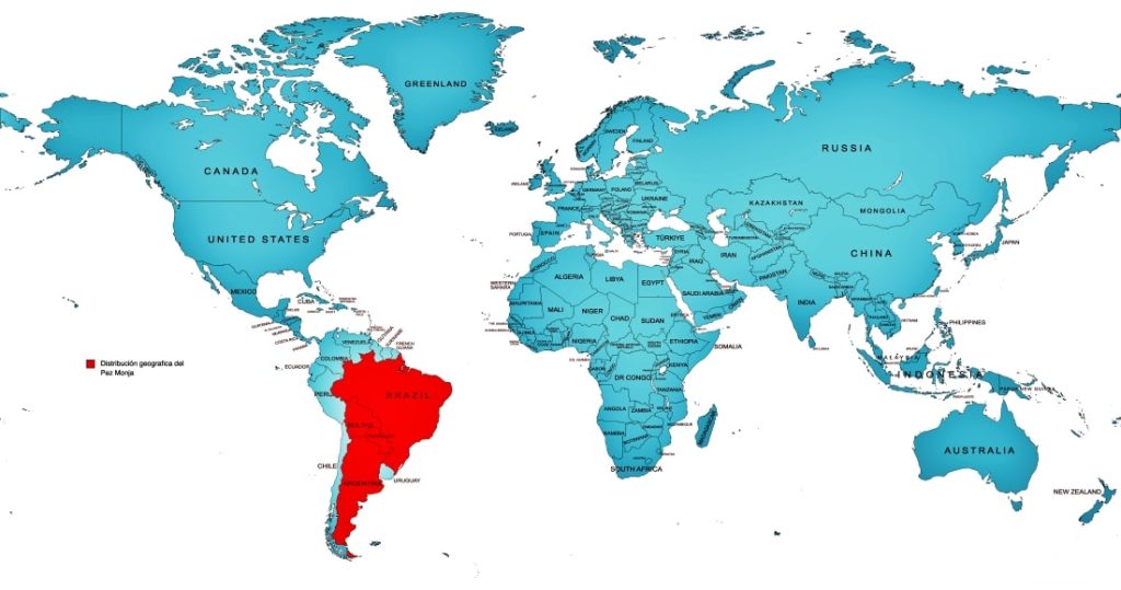 Eco Distribución geográfica del exótico Pez Monja